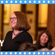 Deb Feinen is Champaign Illinois mayor and a good leader during corona virus shutdown.